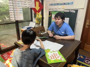 個人レッスンの様子